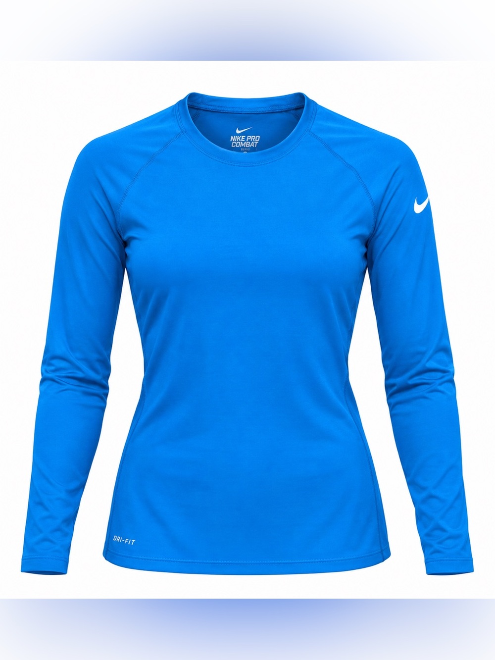 Nike Women’s Bright Blue Long Sleeve Dri-FIT Top